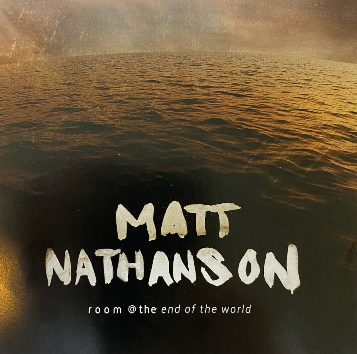 Matt Nathanson – “Room @ the End of the World” – CD Promotional Single – 2 Loud 2 Old Music