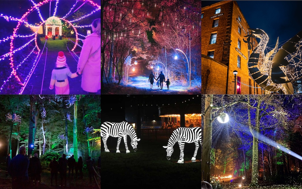7 Christmas light trails in and around Liverpool City Region