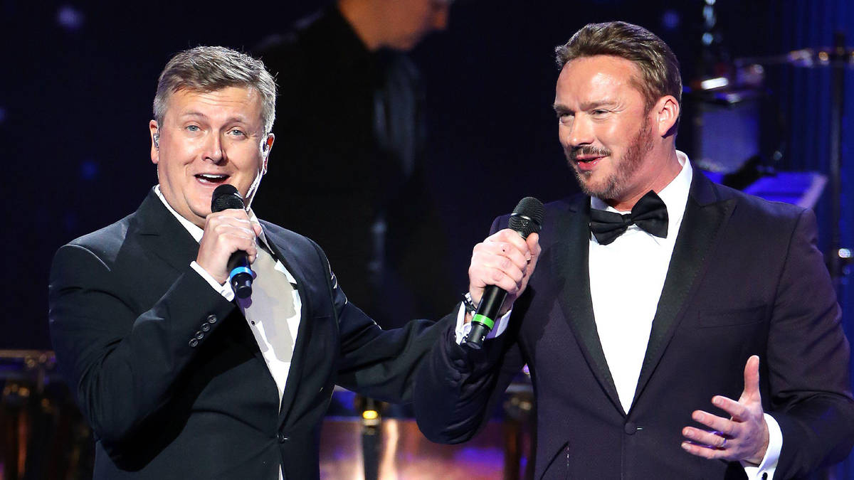 Aled Jones’ Christmas album with Russell Watson flies to No.1 in classical charts