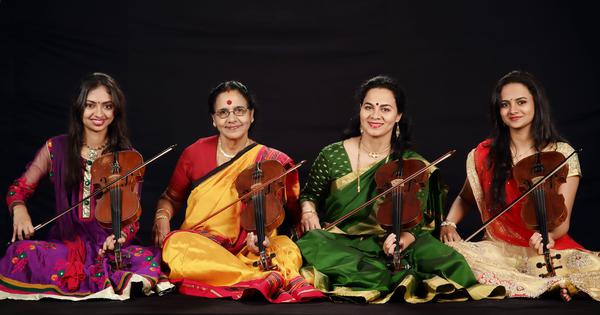 Meet the Hindustani violinist who has spawned a rare all-women classical musical lineage