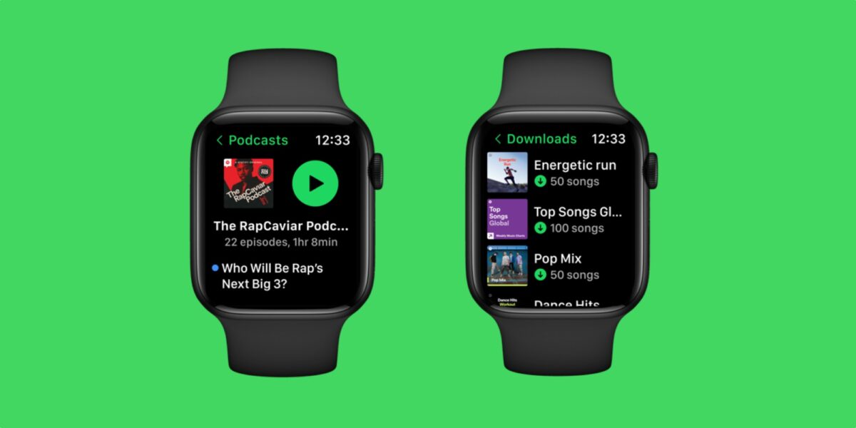 Spotify for Apple Watch gets a redesign with new music experience