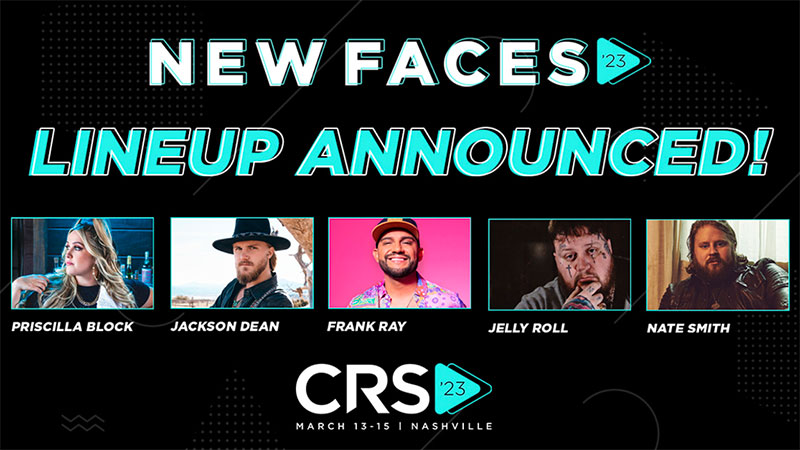 CRS 2023 announces New Faces of Country Music Show