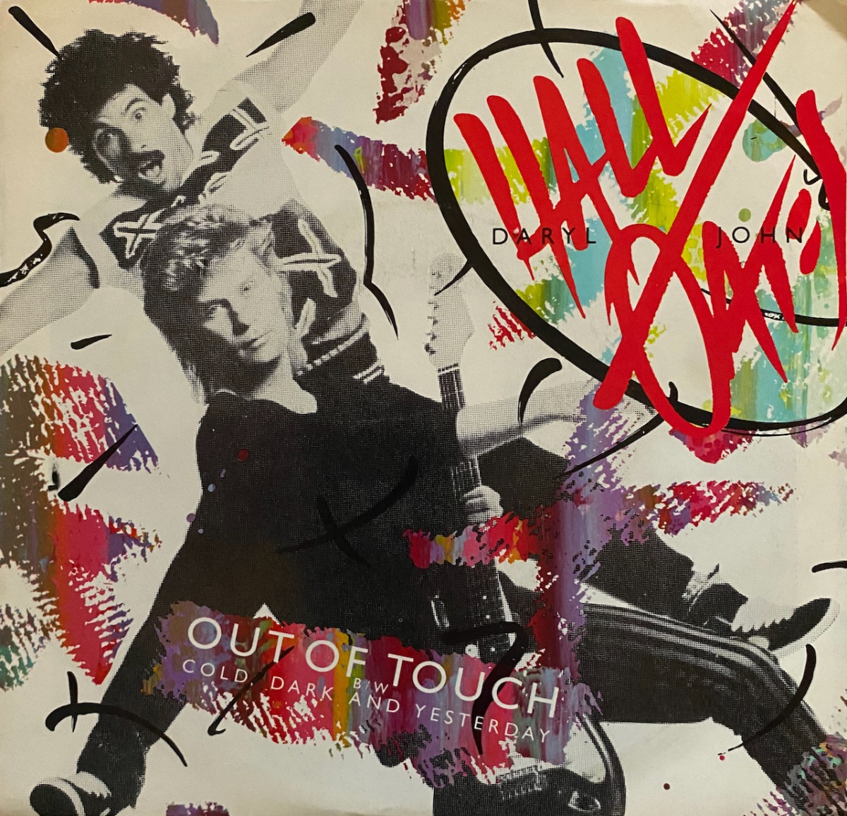Hall & Oates – “Out of Touch” – 7″ Single – 2 Loud 2 Old Music