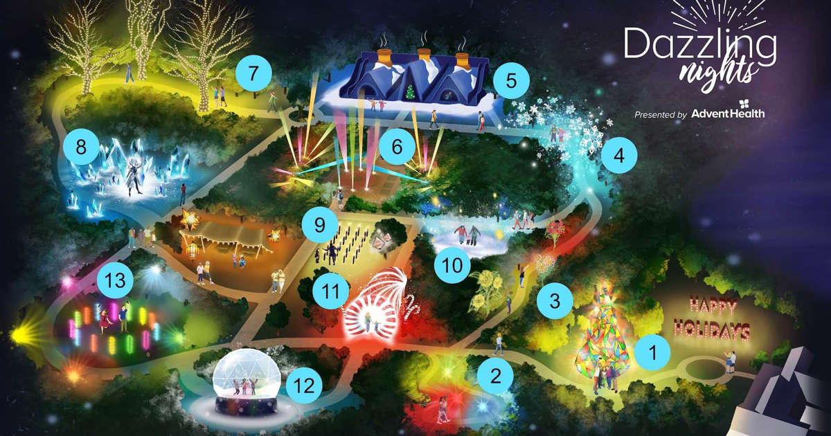 Leu Gardens offers sensory-friendly time slot for 'Dazzling Nights'