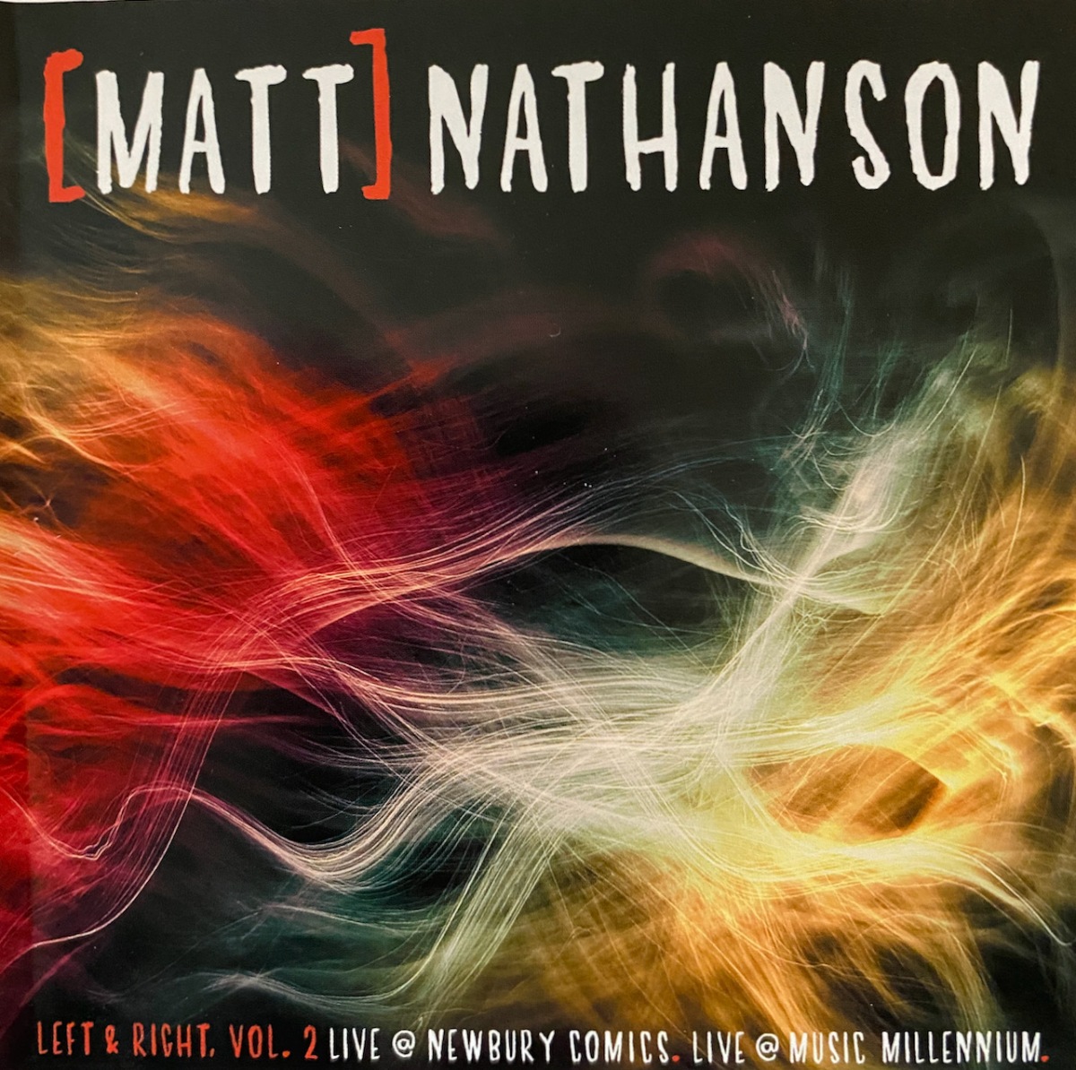 Matt Nathanson – Left & Right, Vol. 2 E.P. (Live at Newbury Comics, Live at Music Millennium) – Album Review – 2 Loud 2 Old Music
