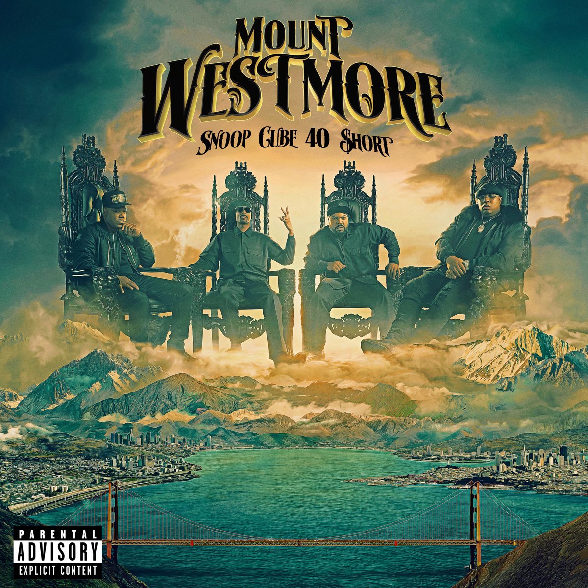 Snoop Dogg, Ice Cube, E-40, & Too $hort Are Mount Westmore, Drop Debut Album