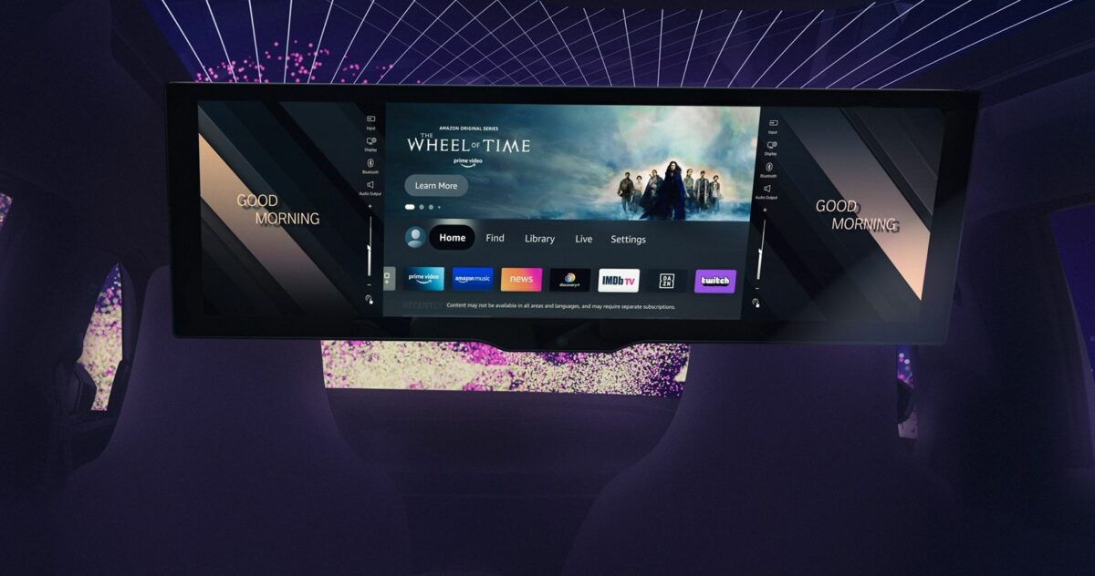 BMW Theatre Screen with Amazon Fire TV