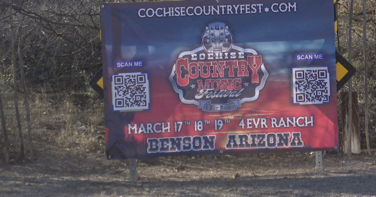 Country music festival coming to Cochise County this March