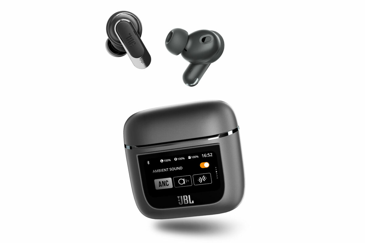 JBL debuts true wireless earbuds with a touchscreen 'smart' case