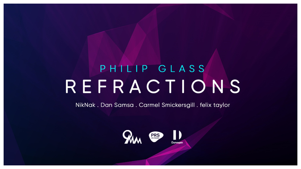 Orange Mountain Music, PRS and Dunvagen share release date for Philip Glass: Refractions