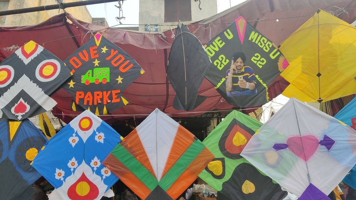 Sidhu Moose Wala kites are in high demand