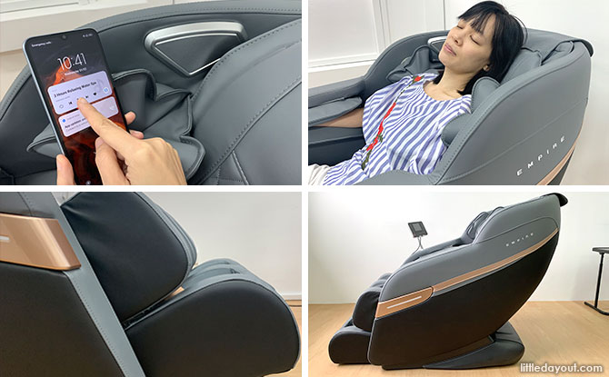 EMPIRE Massage Chair Review: Stylish, Compact & Affordable Chair For The Singapore Home